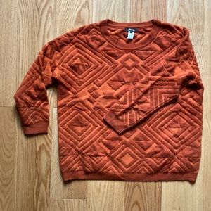Kerisma Burnt Orange 3/4 Sleeve Sweater